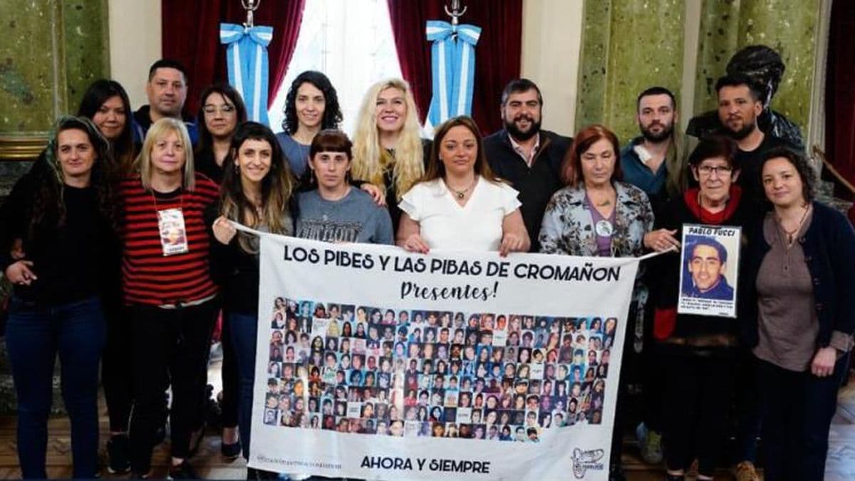 Cecilia Moreau recibió a los familiares de las víctimas de Cromañón