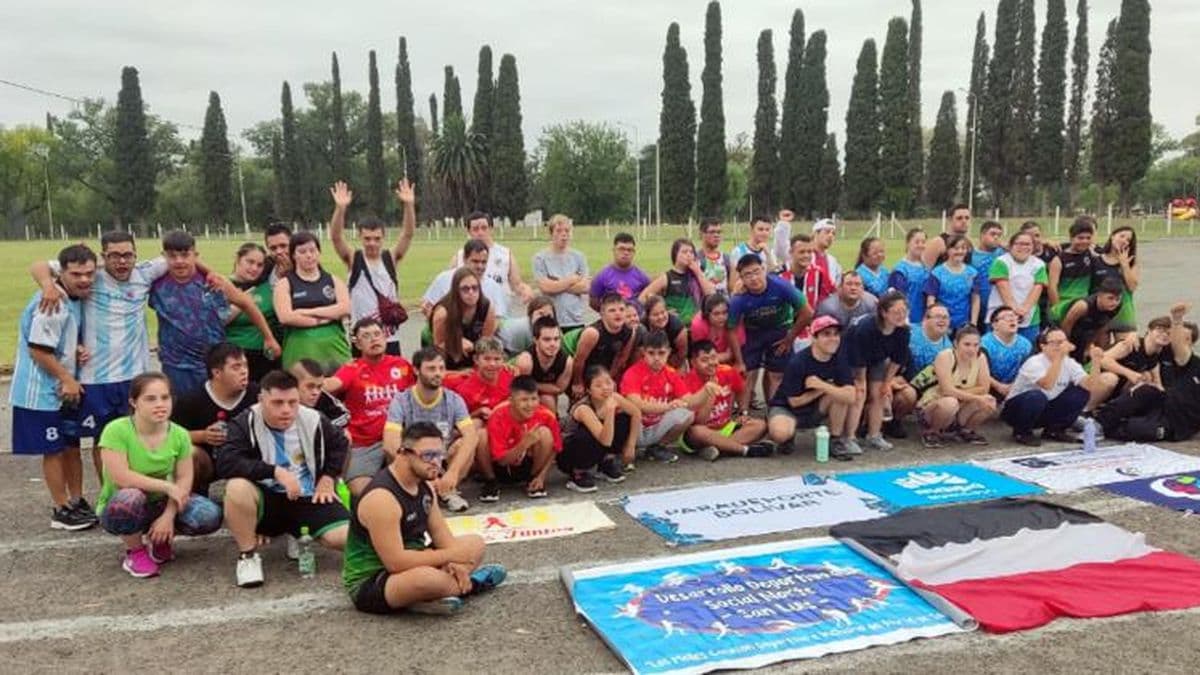 Pergamino fue sede del Primer Campus Nacional de atletismo para deportistas con síndrome de down