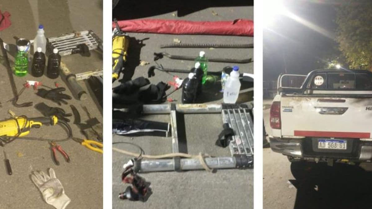 Evadieron un retén policial y abandonaron una camioneta robada al verse acechados