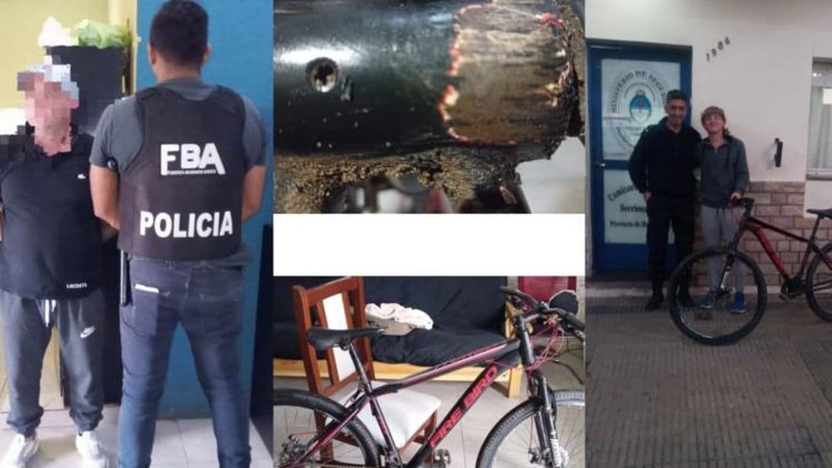 Recuperaron la bicicleta robada a un adolescente