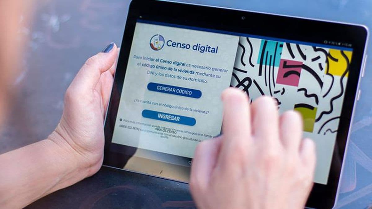 Censo 2022: el 16 de marzo ya podrá  completarse el cuestionario online