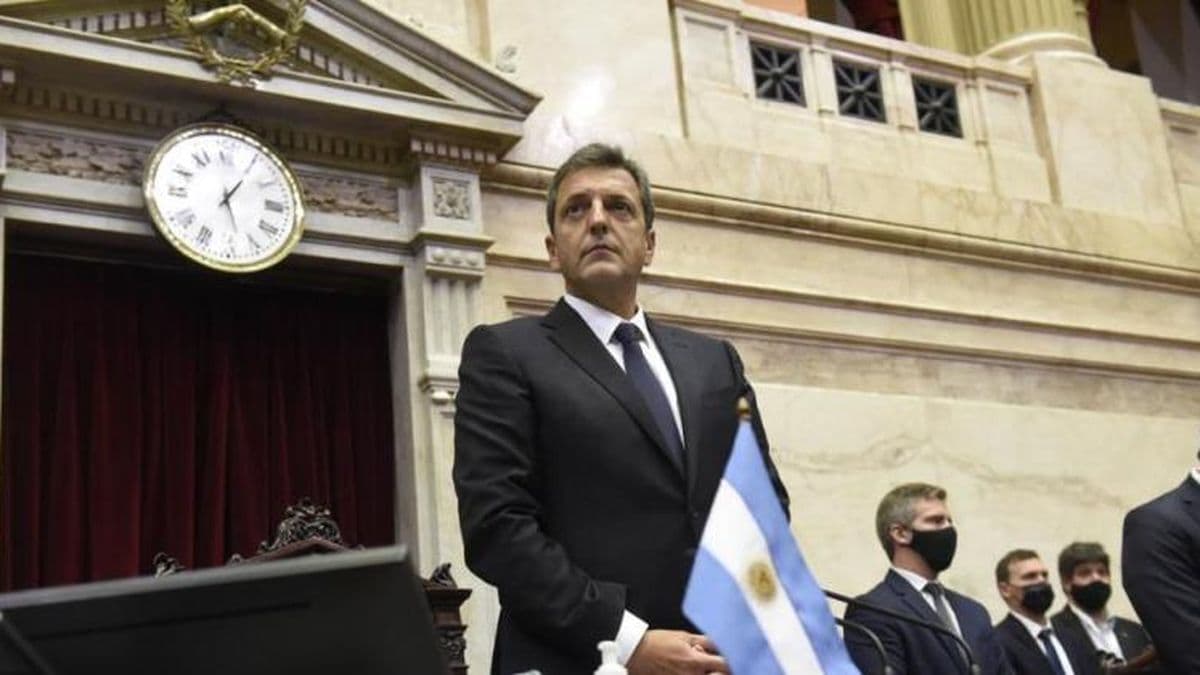 Habla Massa antes de la sesión por el acuerdo con el FMI