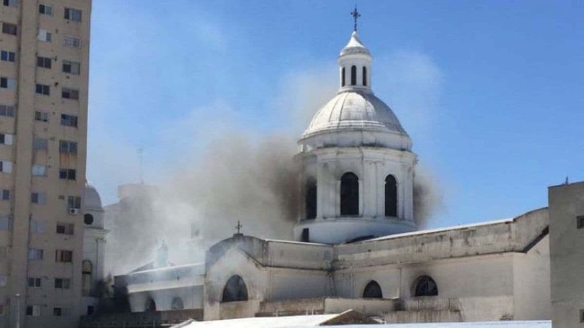 Infierno en la Catedral de San Nicolás: a nueve años del incendio que marcó a los nicoleños