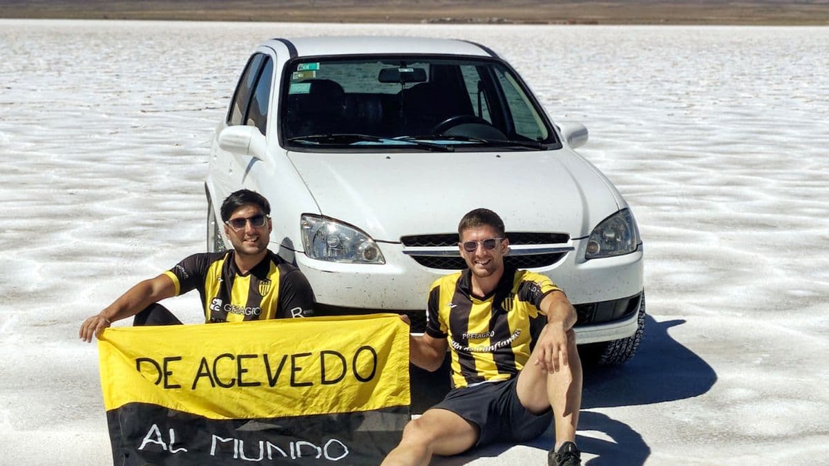 América en Corsa: dos amigos de Acevedo rumbo al Mundial con un sueño sobre ruedas