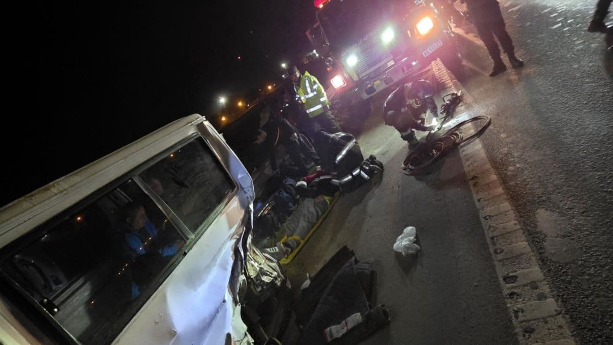 Violento choque en Ruta 9: cinco heridos y un rescate con herramientas hidráulicas en Zárate