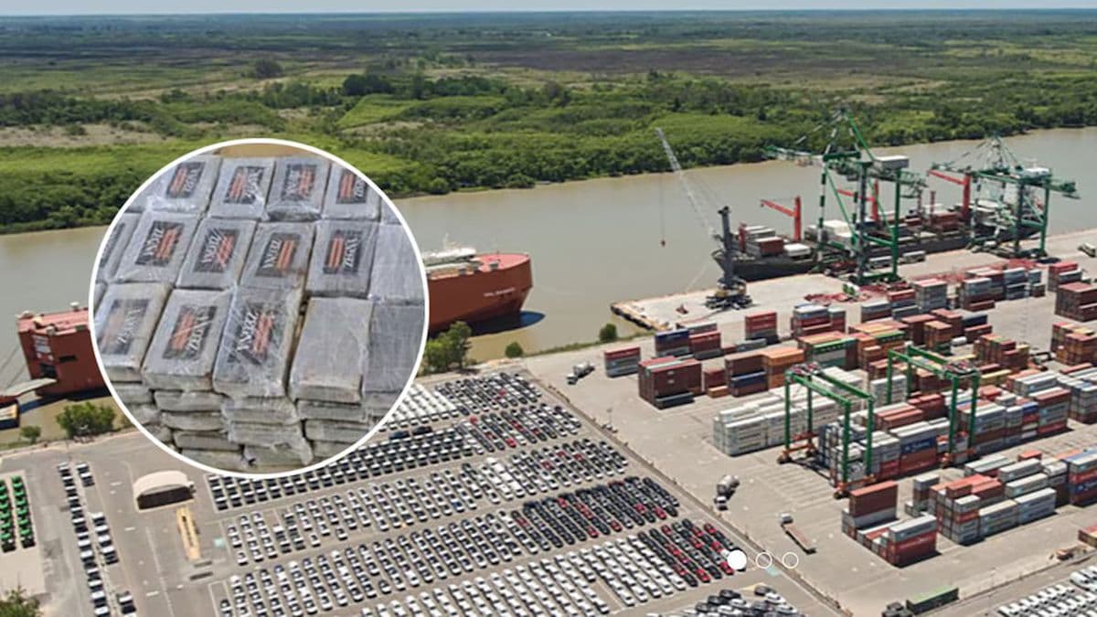 Allanaron la terminal de Zárate: importante cantidad de droga viajaba oculta en un cargamento de arroz