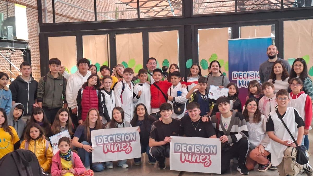 Decisión Niñez: los chicos de Pergamino y Colón eligieron 10 proyectos para transformar sus comunidades