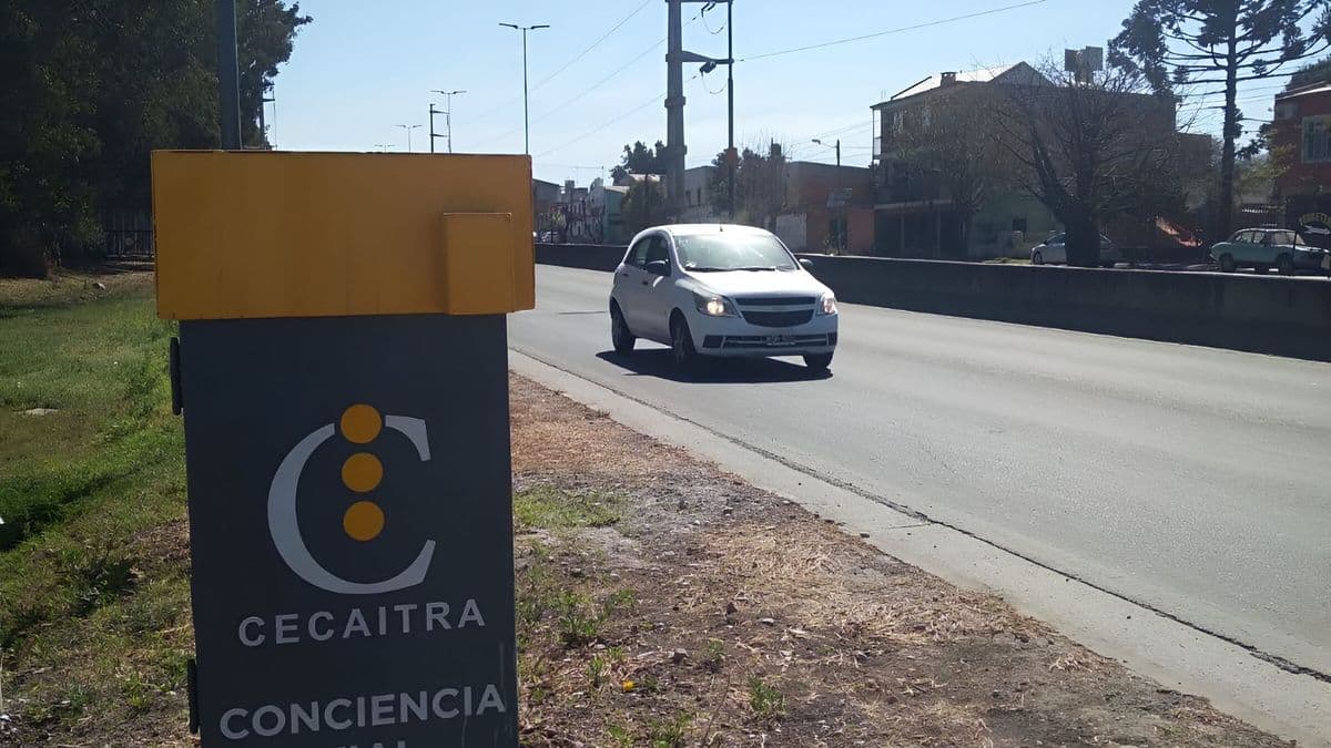 Fotomulta en Provincia: hasta $1.435.000 por exceso de velocidad