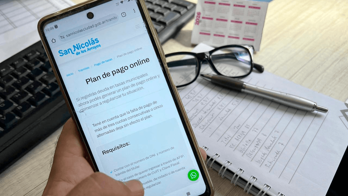 San Nicolás: Última semana para aprovechar los descuentos del plan de pago anual de tasas municipales