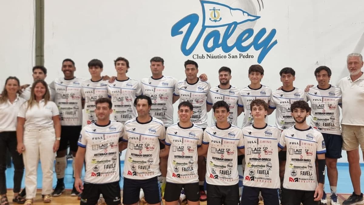 Club Náutico San Pedro vuelve a una liga nacional: su Primera de vóley jugará la Liga Federal 2026