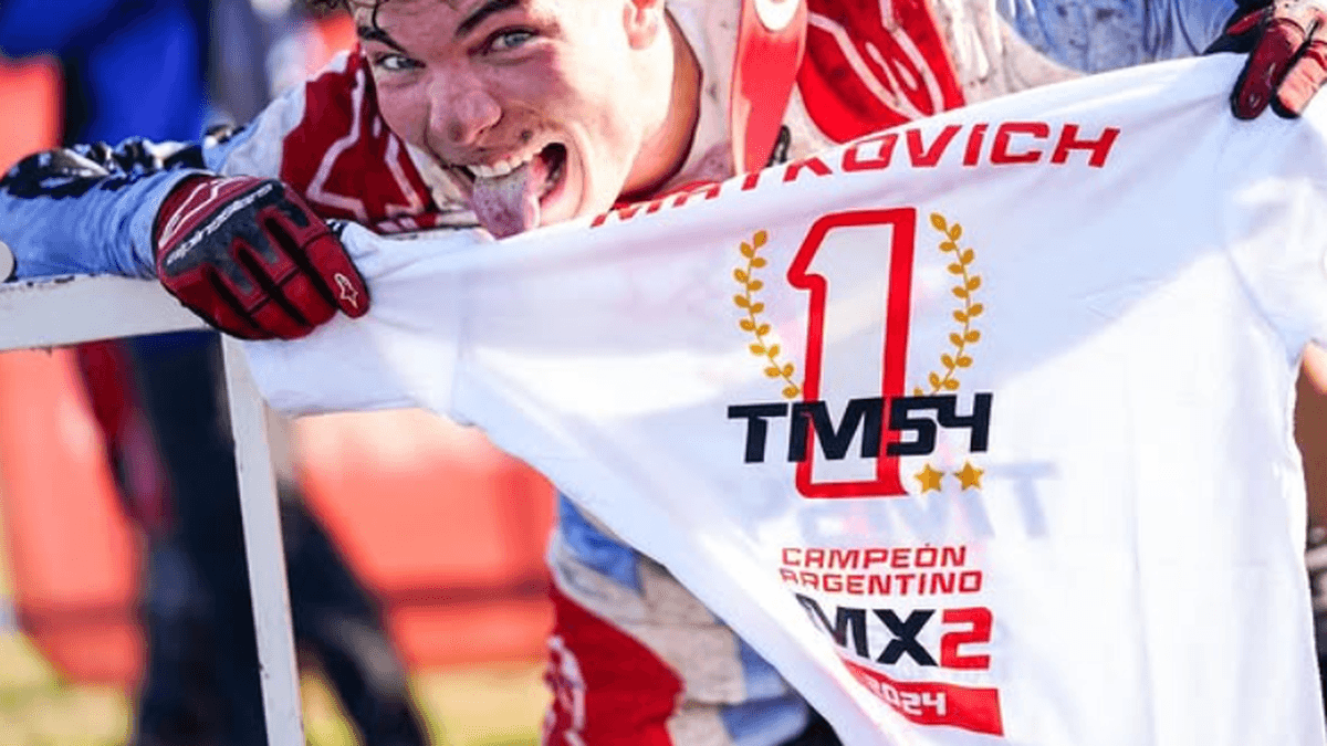Ramallo: El motociclista Tomás Matkovich da el salto y correrá el Campeonato Brasileño de Motocross