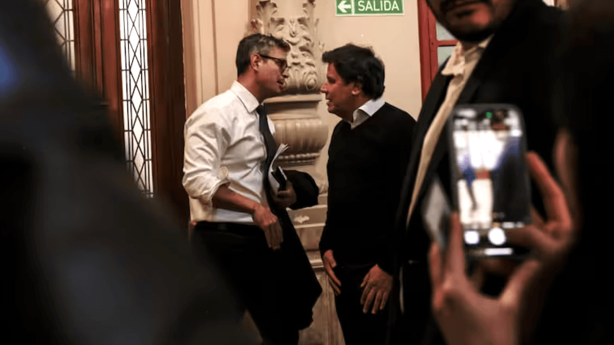 Facundo Manes denunció a Martín Menem por amenazas en el Congreso, pero el libertario lo desmintió