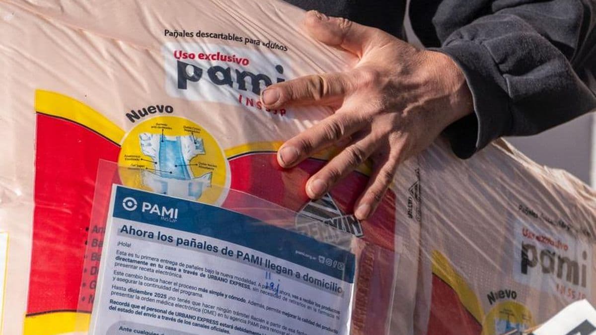 PAMI entregó más de 25 millones de pañales a domicilio y mejora la calidad del servicio