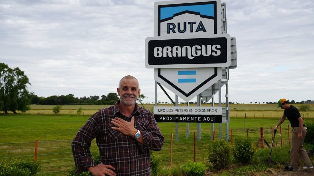 Villa Ramallo: Christian Petersen abrirá Ruta Brangus KM208, un nuevo parador gastronómico sobre la Ruta 9