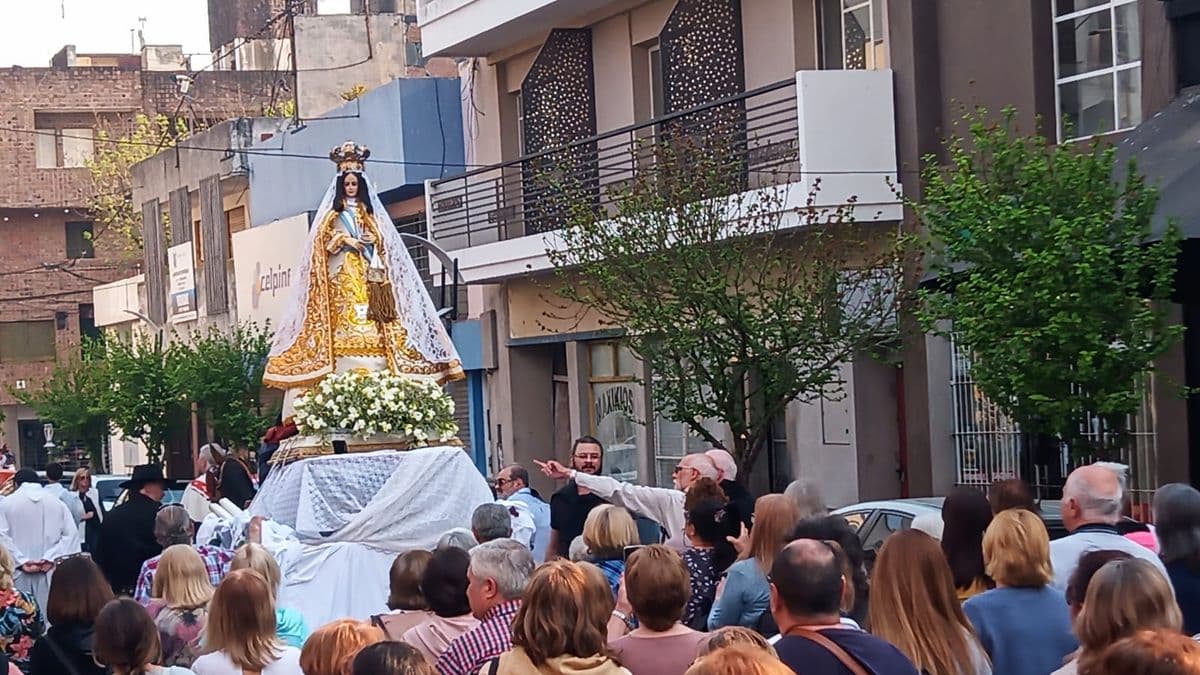 Patrona de Pergamino: la Virgen de la Merced recorrerá las calles de Pergamino en la antesala de su gran fiesta
