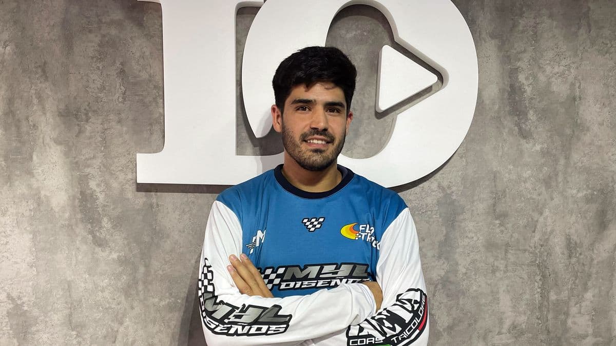 Santiago Arangio fue cuarto en Alemania y sigue escalando en el Mundial de Flat Track