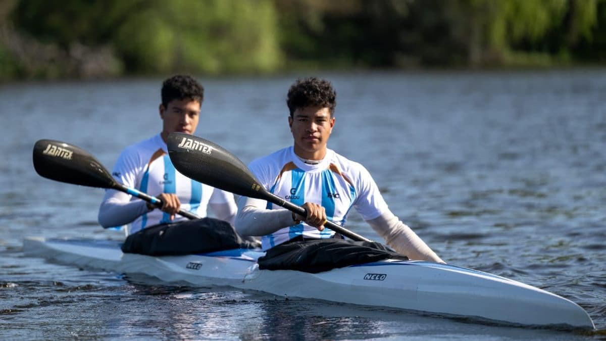 San Pedro: Gonzalo y Lorenzo Sosa Velásquez fueron convocados a la concentración nacional juvenil de canotaje
