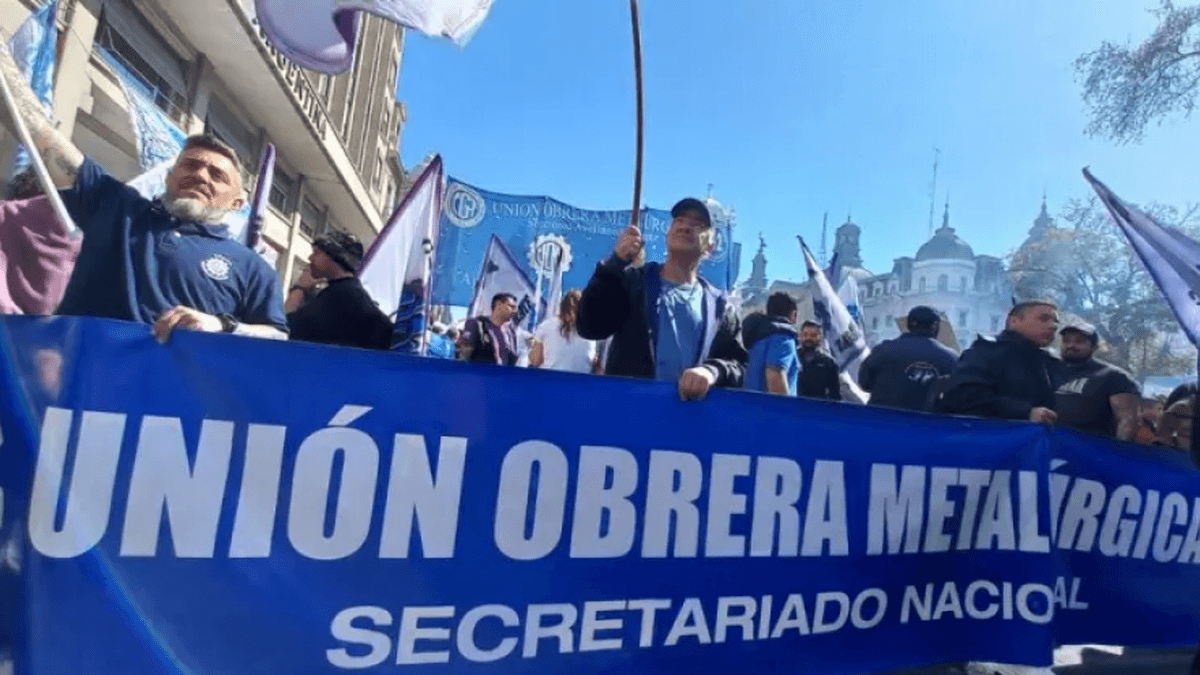 San Nicolás: Contra la reforma laboral, la UOM anunció un paro nacional para el miércoles