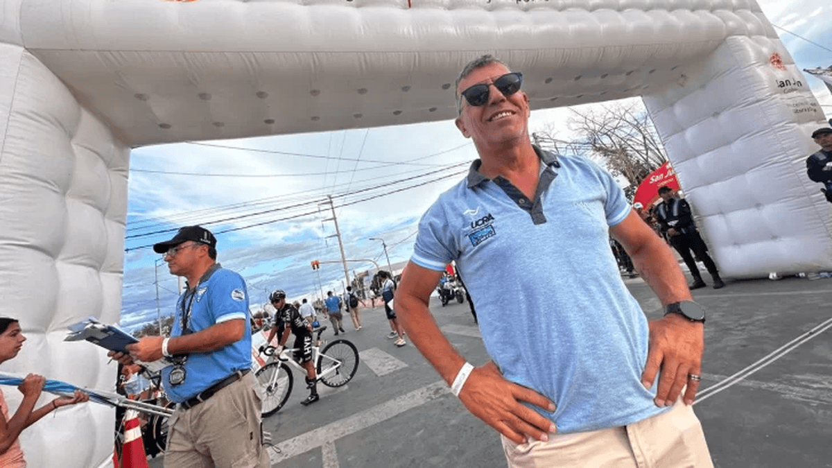 El último banderazo de Dante Bacca: el nacido en San Pedro se despide en la Vuelta a San Juan