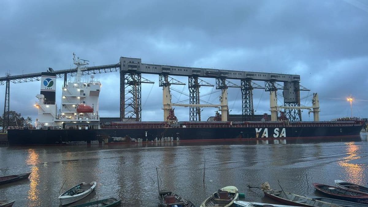 Zarpó el Yasa Tokyo tras casi un mes varado en el Puerto de San Pedro