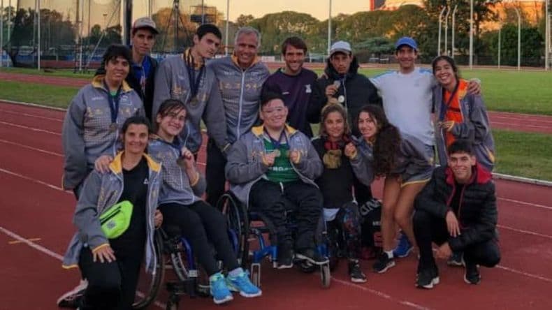 La Escuela Municipal de Deporte Adaptado logró 20 medallas en el Open Fadesir