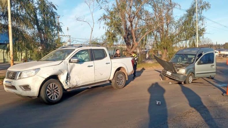 Accidente en ruta Nordm 8 y Azcueacutenaga con un herido