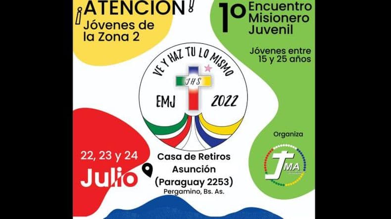 Inscriben para el 1º Encuentro Misionero Juvenil