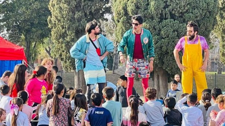 Diacutea de las Infancias- los chicos tuvieron su fiesta en el Parque Municipal