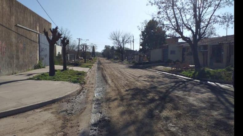 El barrio 9 de Julio se suma al Plan de Pavimentacioacuten