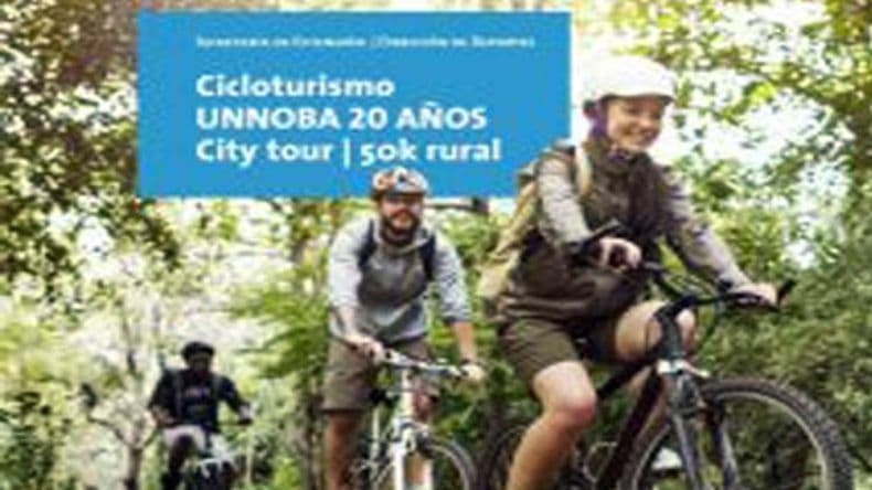 Cicloturismo el próximo sábado por los 20 años de la Unnoba