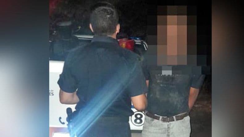 Detuvieron a un hombre que estaba robando cables de alta tensión