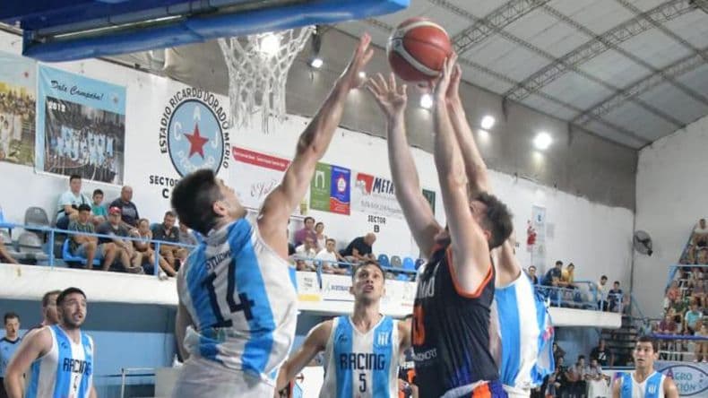 El líder Racing de Chivilcoy terminó con la racha de local de Pergamino Básquet