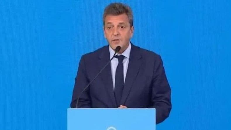 Sergio Massa: "Vamos a usar todas las herramientas del Estado para ordenar esta situación"