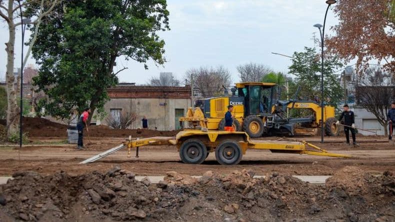 Avanza a buen ritmo la obra del Parque de Educacioacuten Vial