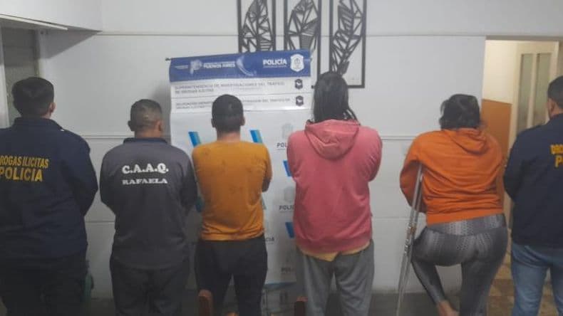 Cuatro personas detenidas por venta de cocaína en Pergamino y la zona
