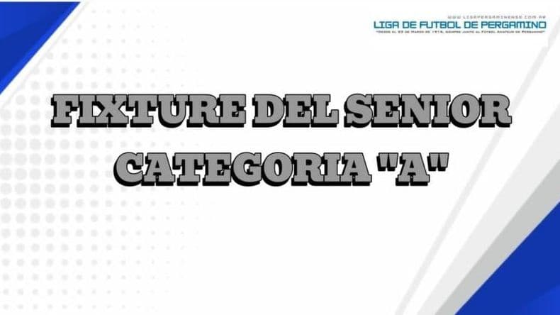 El torneo Senior de Primera A de la Liga de Fútbol con fixture confirmado