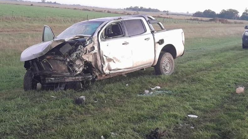Tragedia en la ruta Nordm 188- murieron una joven madre y su bebeacute