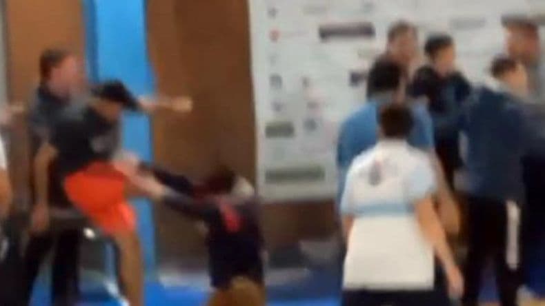 Declararon los dirigentes por los incidentes en el partido de basquet