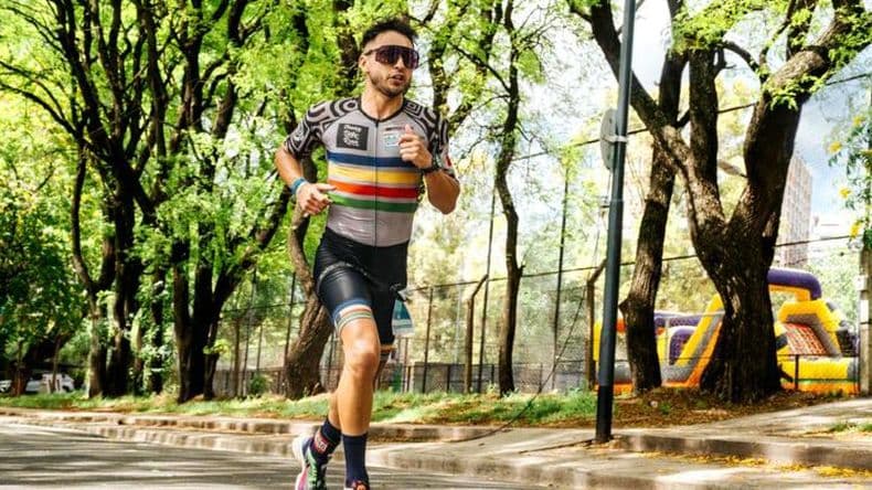 Lautaro Ponce compitioacute con buenas sensaciones en el Ironman 703 Buenos Aire