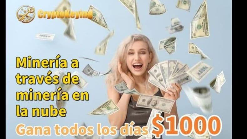 Crypto News: Gana $1000 al día extrayendo criptomonedas con CryptoKeying