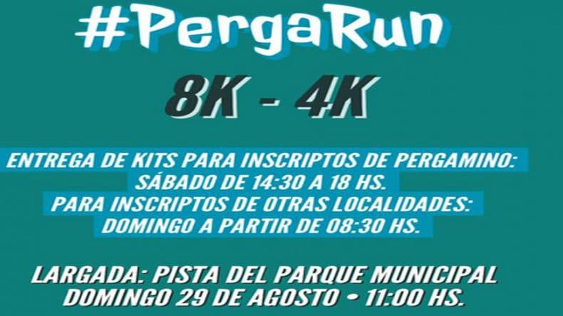 "Perga Run": el domingo vuelven las competencias atléticas a Pergamino