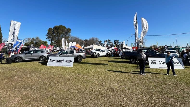 Montanari Ford exhibió los vehículos más vendidos en la Exposición de la Rural