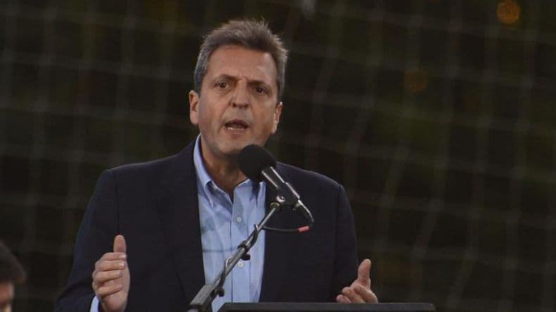 Massa: "Digamosle sí al trabajo y al crecimiento"