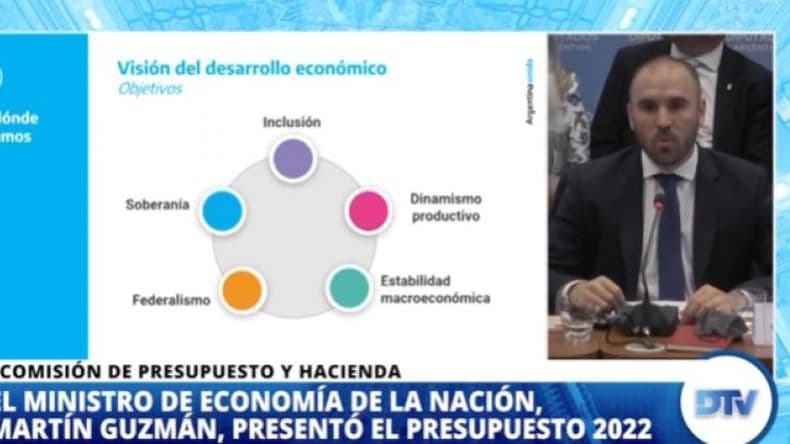 Guzmán: "Argentina está viviendo un proceso de fuerte recuperación económica"