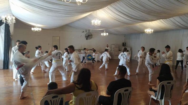Pergamino fue sede de exaacutemenes y un seminario de taekwondo ITF
