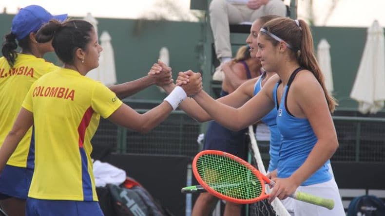 Julia Riera debutoacute en la Billie Jean King Cup con un triunfo en dobles