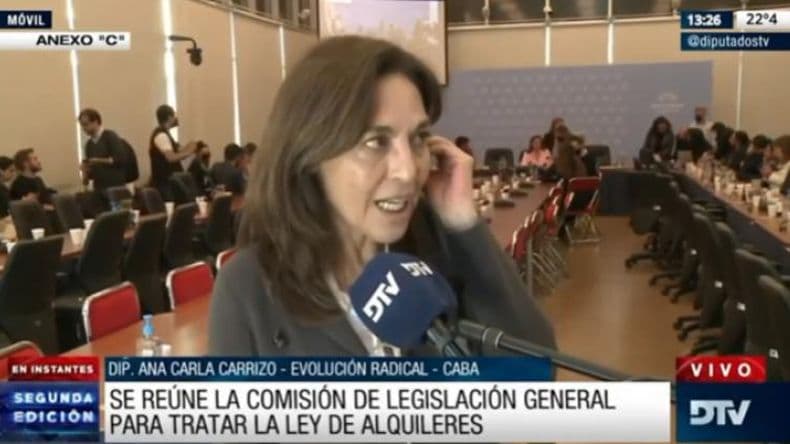 Destacan el debate por la Ley de Alquileres en Diputados