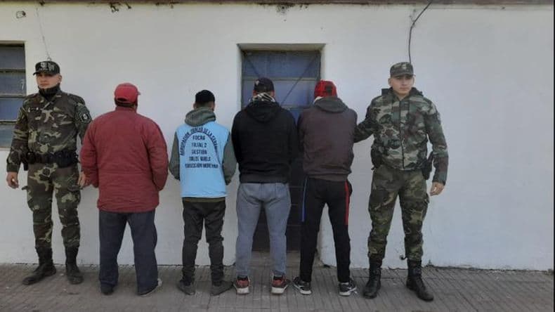 El CPR aprehendioacute a 14 personas en distintos campos por caza ilegal