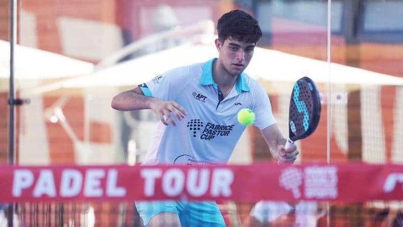 Juani De Pascual se metioacute en el Top 30 del circuito APT Paacutedel Tour