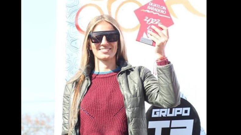 Nuevo podio para Brenda Bernard- finalizoacute tercera en el Duatloacuten de Bar